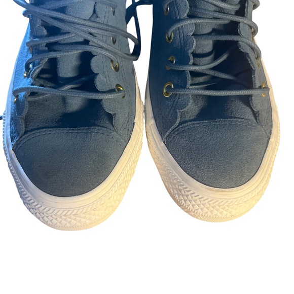 Converse Women’s Chuck Taylor All Star High Too Frilly Thrills Casual Sneakers - Picture 14 of 14